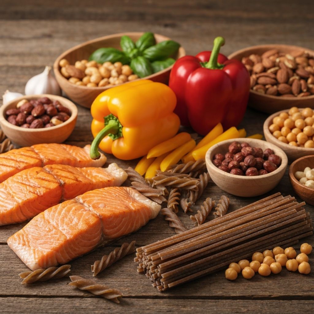 Diverse nutritious foods