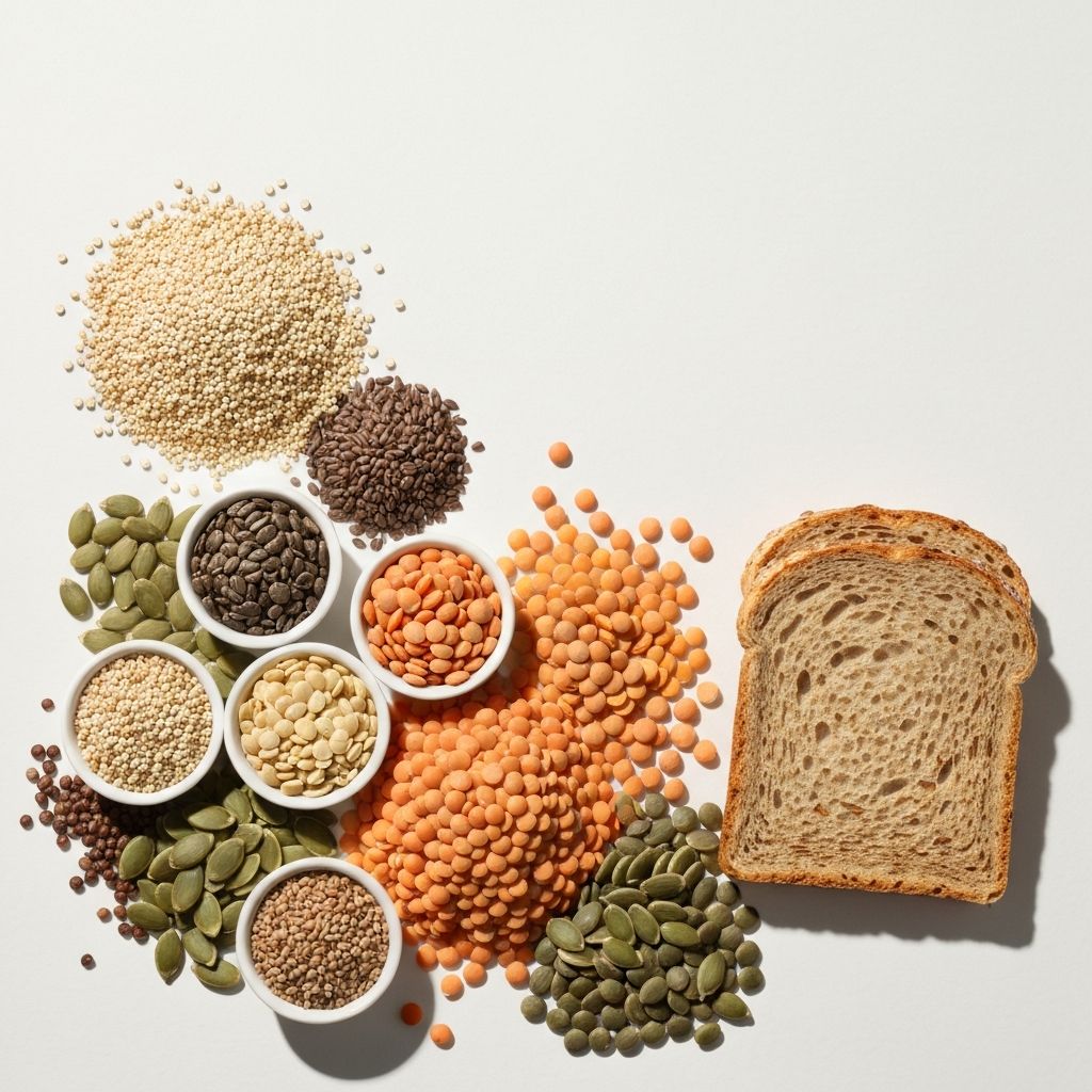Whole grains and legumes